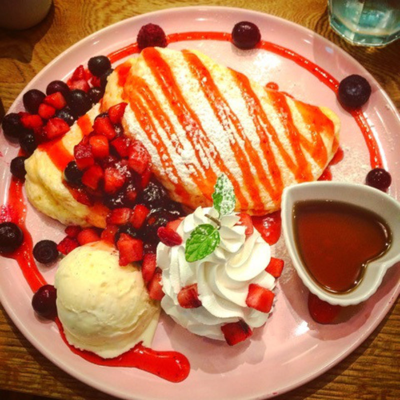 ベリーパンケーキ(ワーキングホリデー・コネクション 原宿・表参道店)