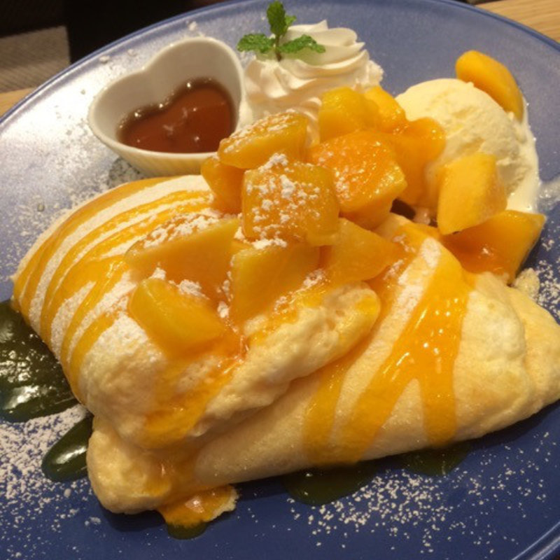 マンゴーパンケーキ(ワーキングホリデー・コネクション 原宿・表参道店)