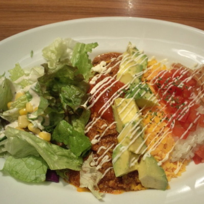 レインボータコライス(WIRED KITCHEN and niko)