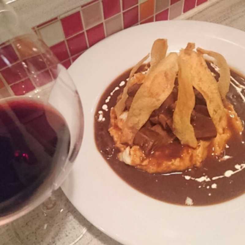 牛タンの味噌煮込み(ワインバル ラフ 渋谷店)