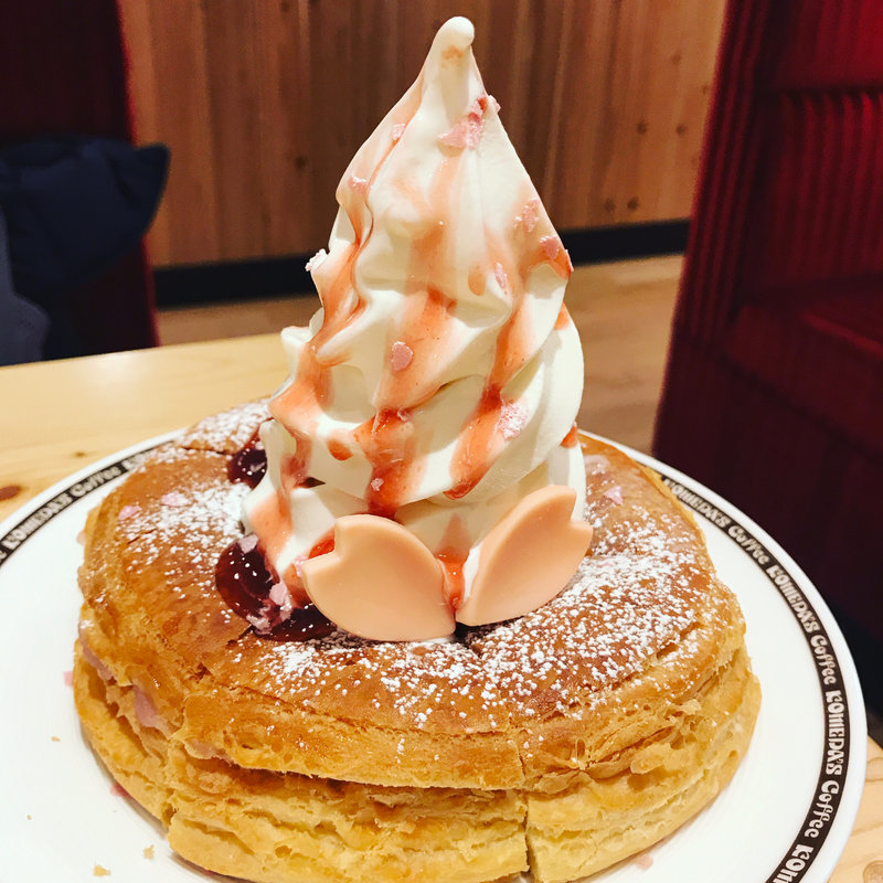 シロノワールキュート(コメダ珈琲店 亀有駅前店)