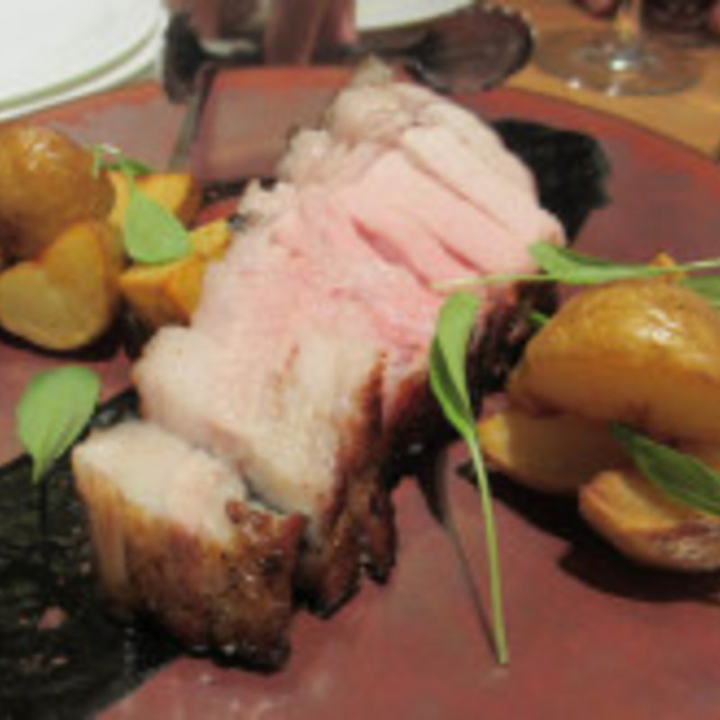 熟成弓豚の炭火焼(ル・プティ・マルシェ)