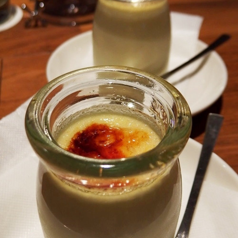 自家製なめらかプリン　(ワイン食堂　寓 銀座店 )