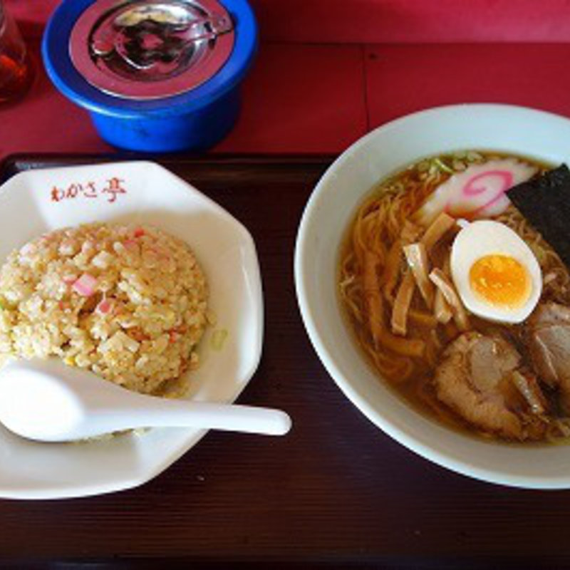 ラーメン+チャーハンセット(わかさ)
