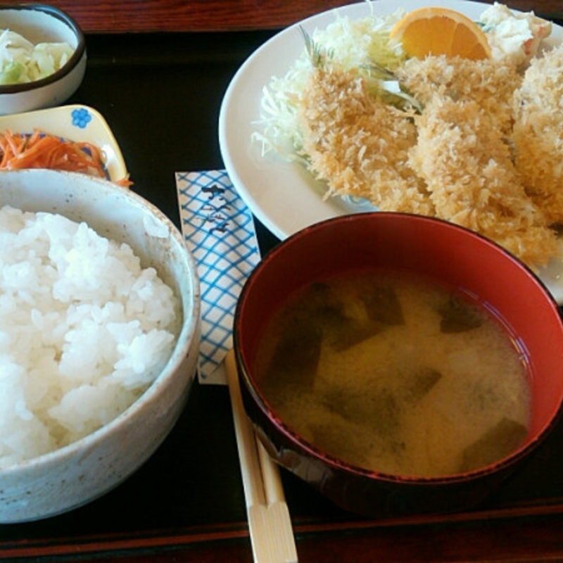 イワシフライ定食(ワカバ )