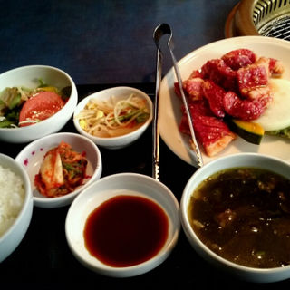 肉大盛焼肉ランチ(わかまつ 名谷店)