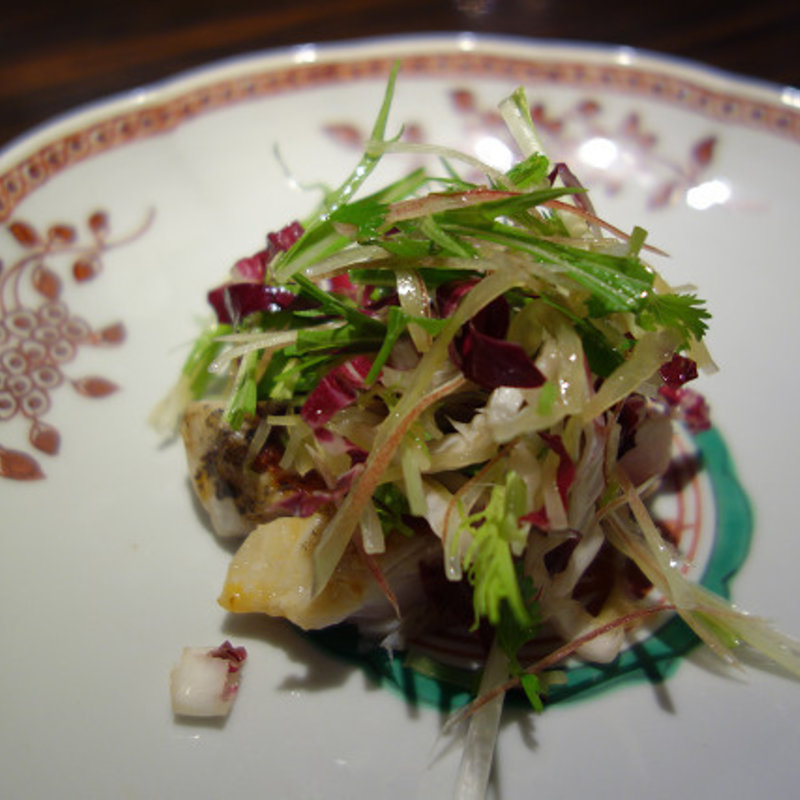 あぶり金目中華風サラダ(わさ )