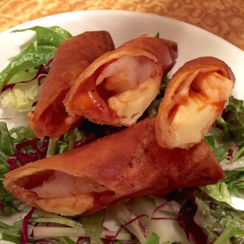 エビ春巻き(わさび )