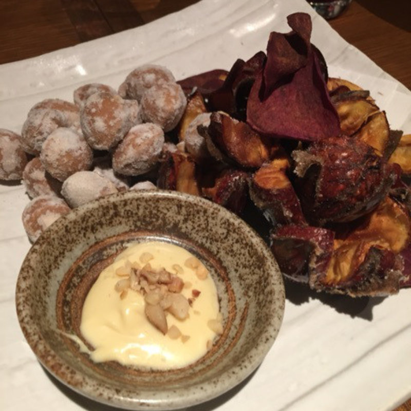 栗の素揚げ(わさび　恵比寿集合！九州男とうまかもん。 )