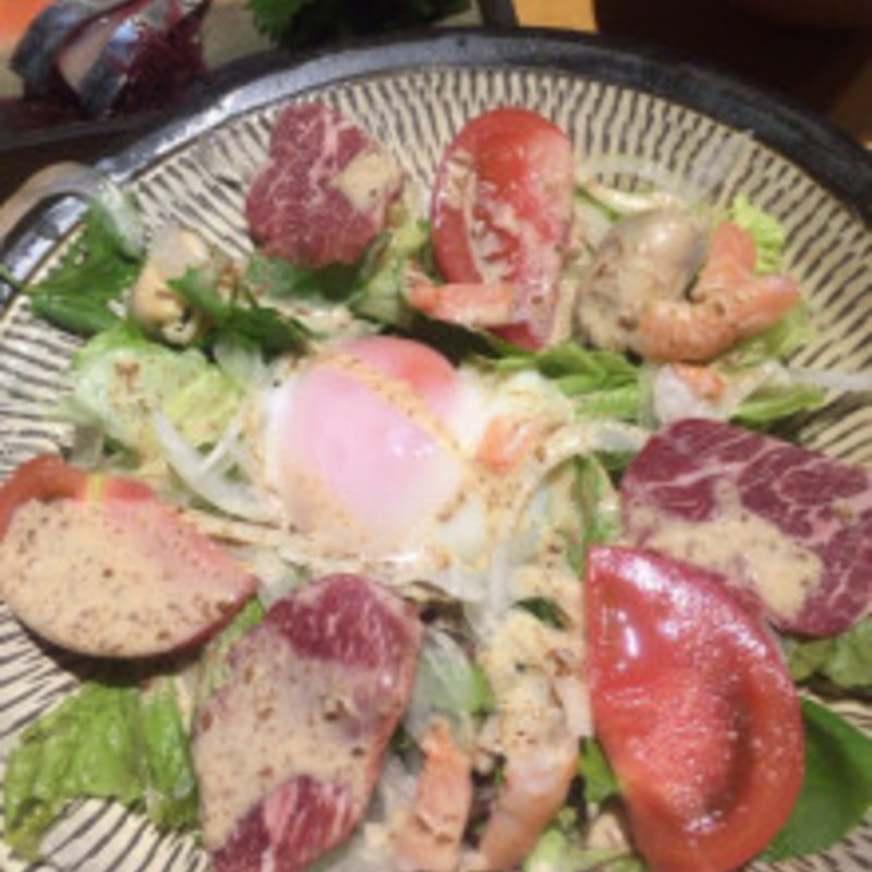 わらび風きまぐれサラダ(九州郷土料理 蕨)