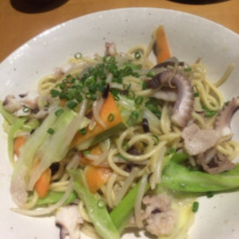 博多風皿うどん(九州郷土料理 蕨)