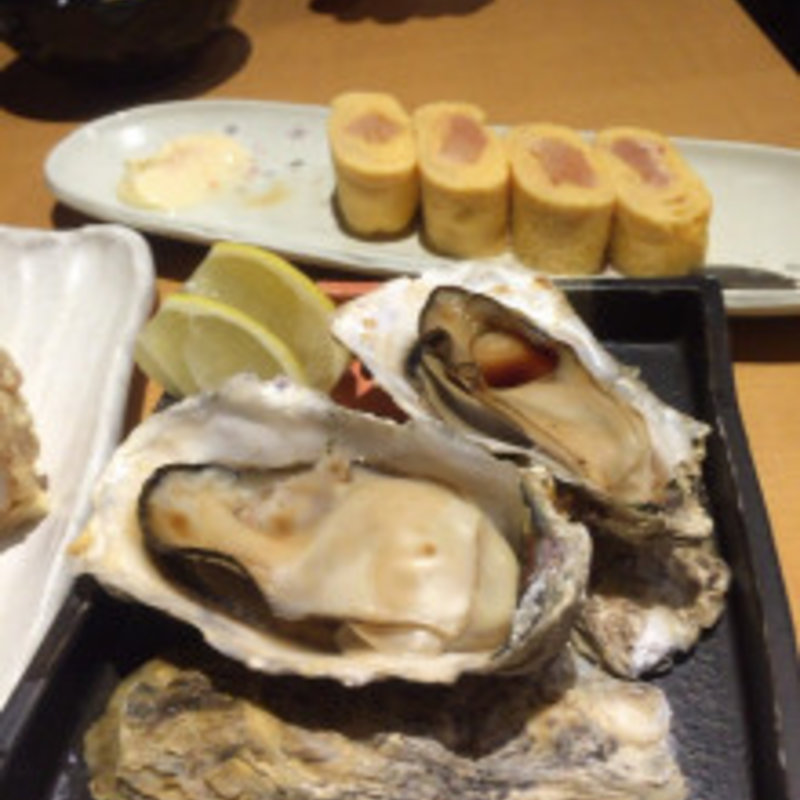 焼き牡蠣(九州郷土料理 蕨)