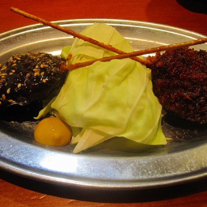 串カツ(わらび 花堂本店)