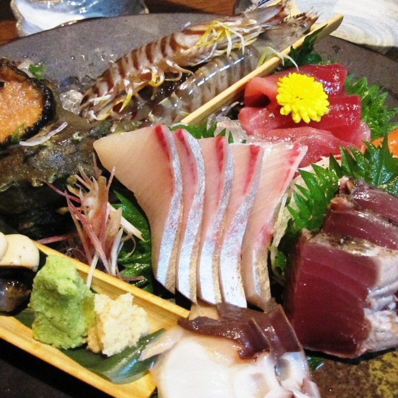 お造りの盛り合わせ(わらび 鯖江店 )