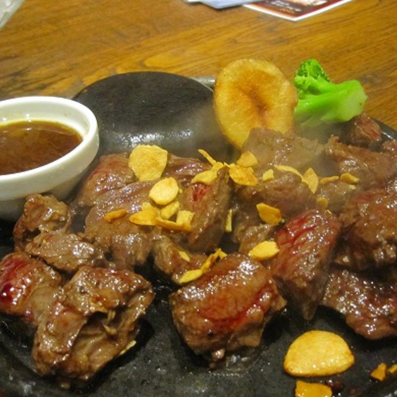 サイコロステーキ・ガーリックチップ(わらび 鯖江店 )