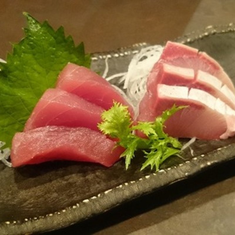 刺身（マグロ＆ぶり）(わらべ )