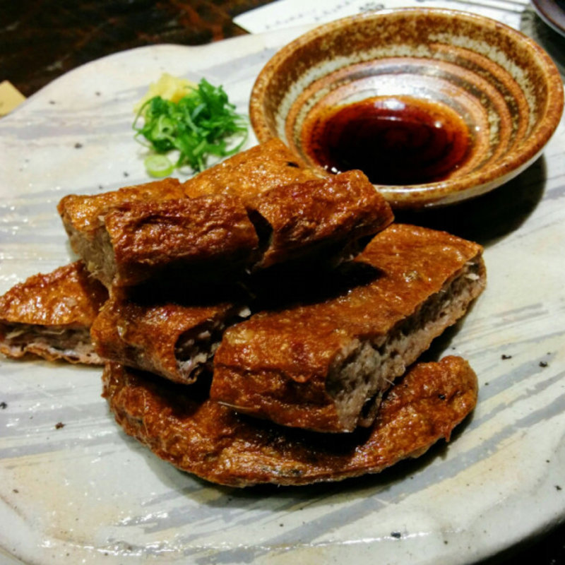 地魚のじゃこ天(わらやき屋　龍馬の塔 浜松町)