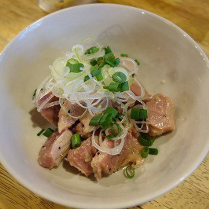 砂肝たたき(ニンニク油)(ゑびす座　烏森本館 )