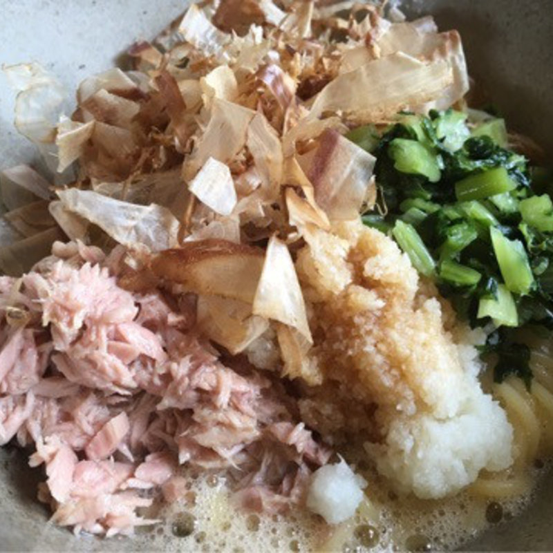 ﾂﾅとおろしのﾊﾟｽﾀ(一の雫)