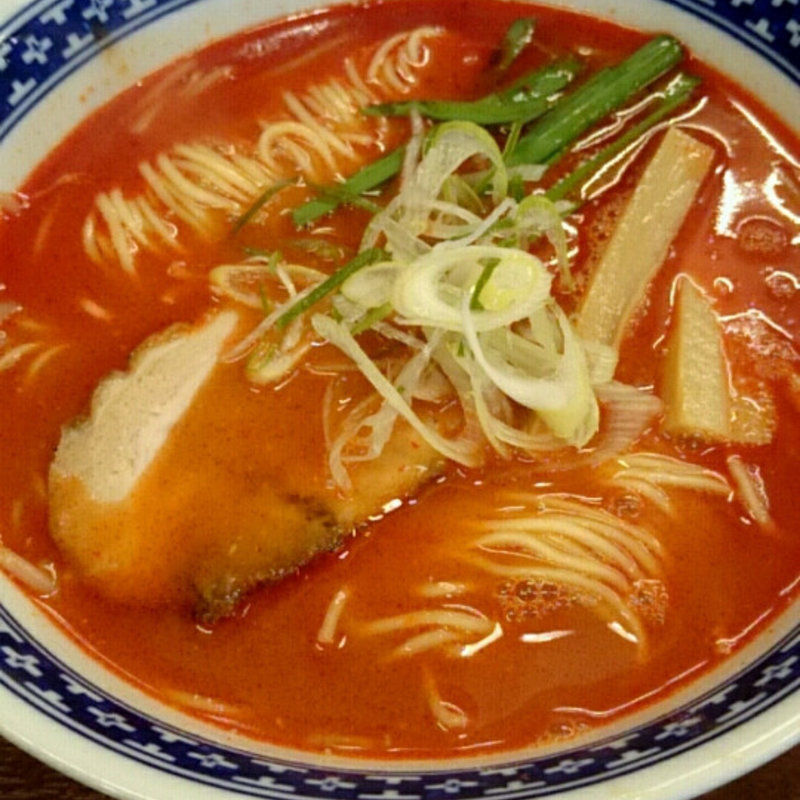 冬季限定とんこつ赤から(一世風靡 （いっせいふうび）)