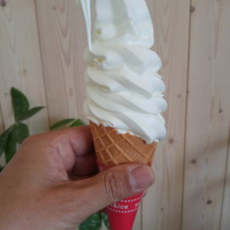 ソフトクリーム（塩バニラ）(ふらの一久庵)