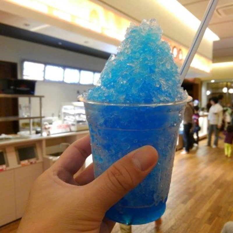 かき氷（ブルーハワイ）(一休)