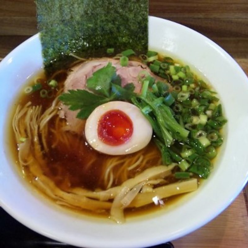 清湯 軍鶏そば　芳醇旨味醤油仕立て(麺や 一帆)