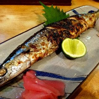 秋刀魚の塩焼き(一平)