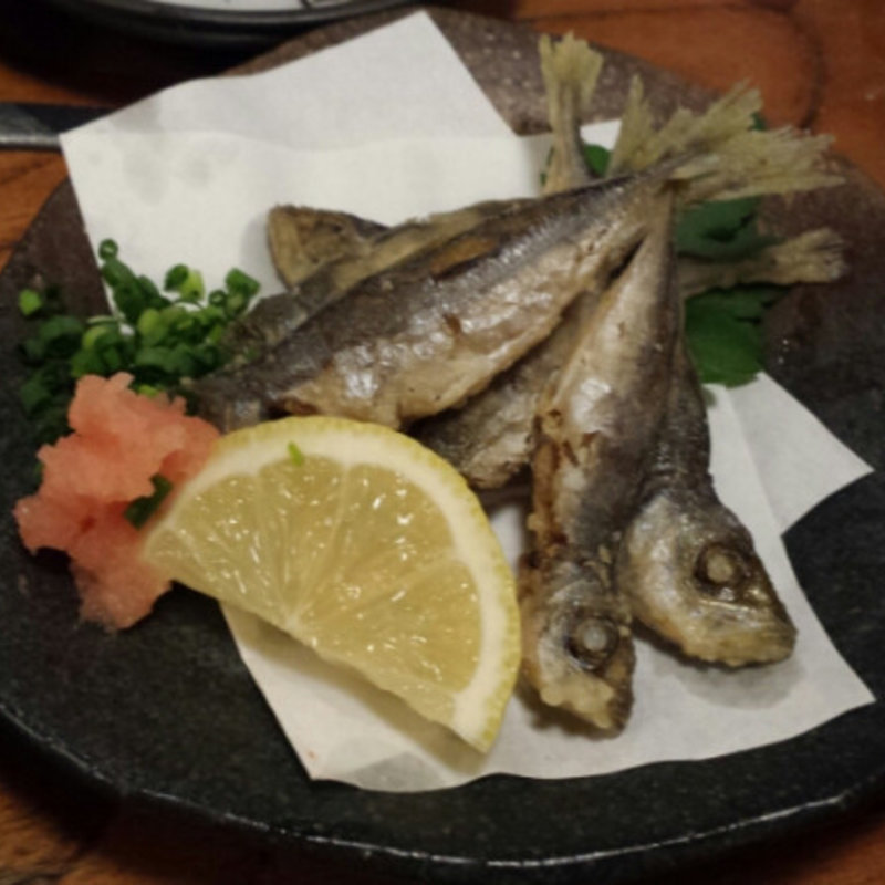 豆あじの唐揚げ(一平 日本橋店)