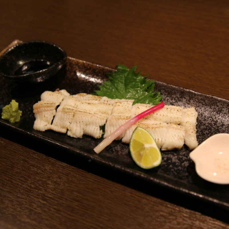 穴子の白焼き(一張羅)