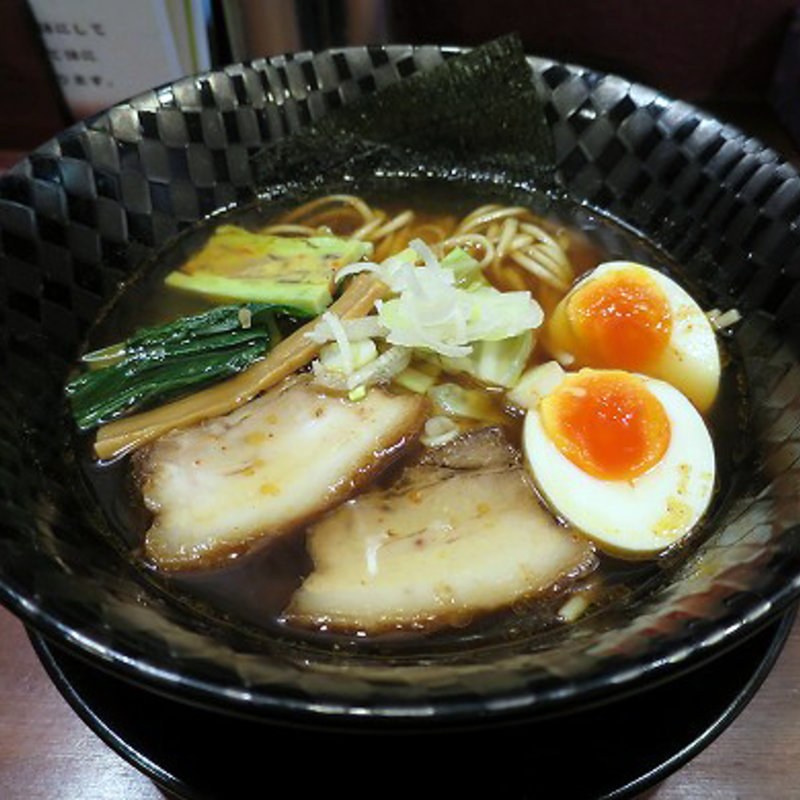 生醤油らーめん(らーめん屋一心 JR茨木店)