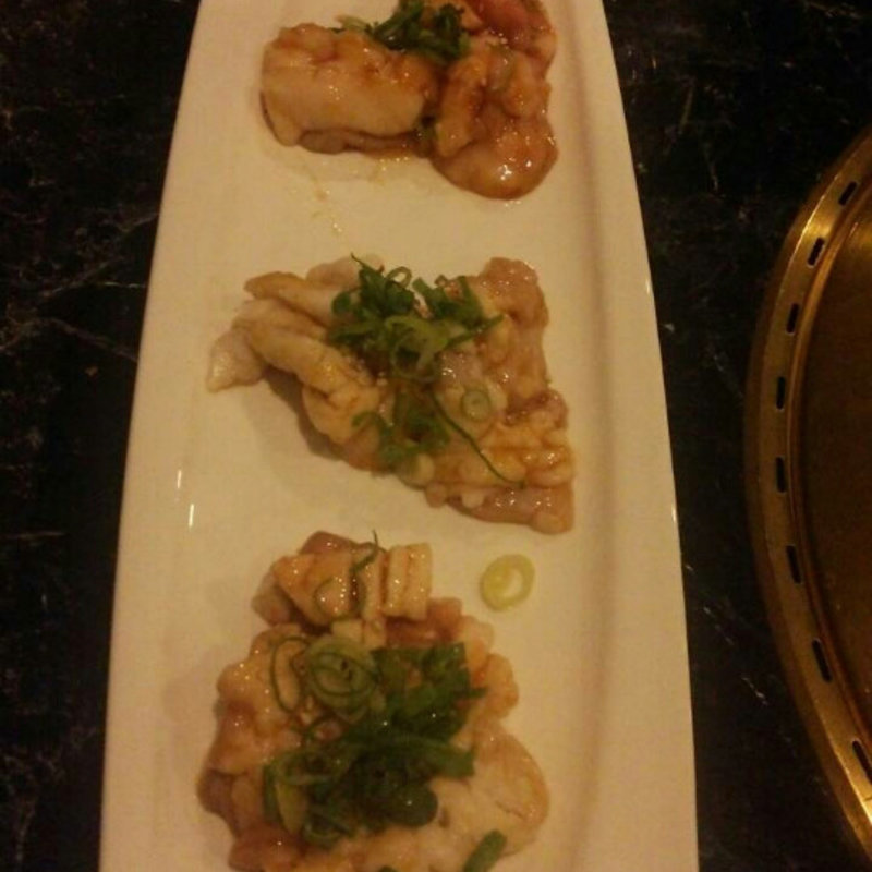 ホルモン3種盛り(一心 唐々亭 英賀保店)