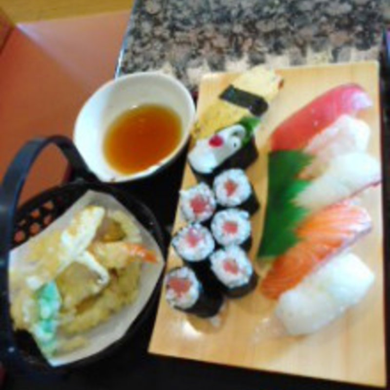 すし天ぷらセット『一心』(一心 春日井店 )