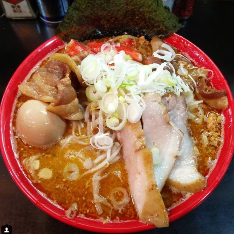 スペシャル味噌ラーメン(鮟肝+生牡蠣)(一条流がんこ総本家分家荒木町)