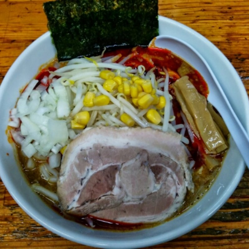 にぼしラー油味噌らーめん(一条流がんこ総本家分家荒木町)