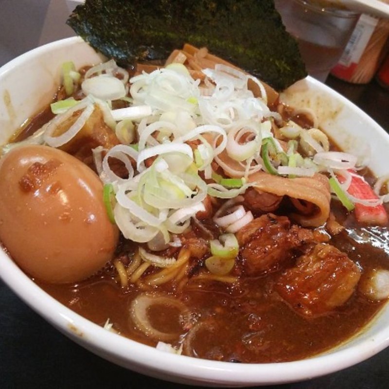 悪魔カレー和えそば ※オンリーワン(一条流がんこ総本家分家荒木町)