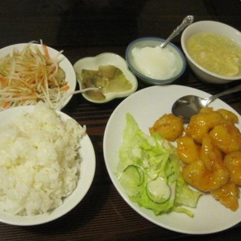 エビマヨ定食(一泉源 （イッセンゲン）)