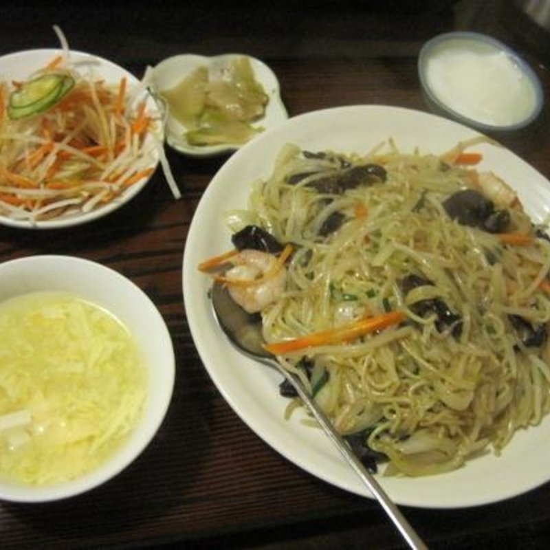 エビ入り焼きそば(一泉源 （イッセンゲン）)