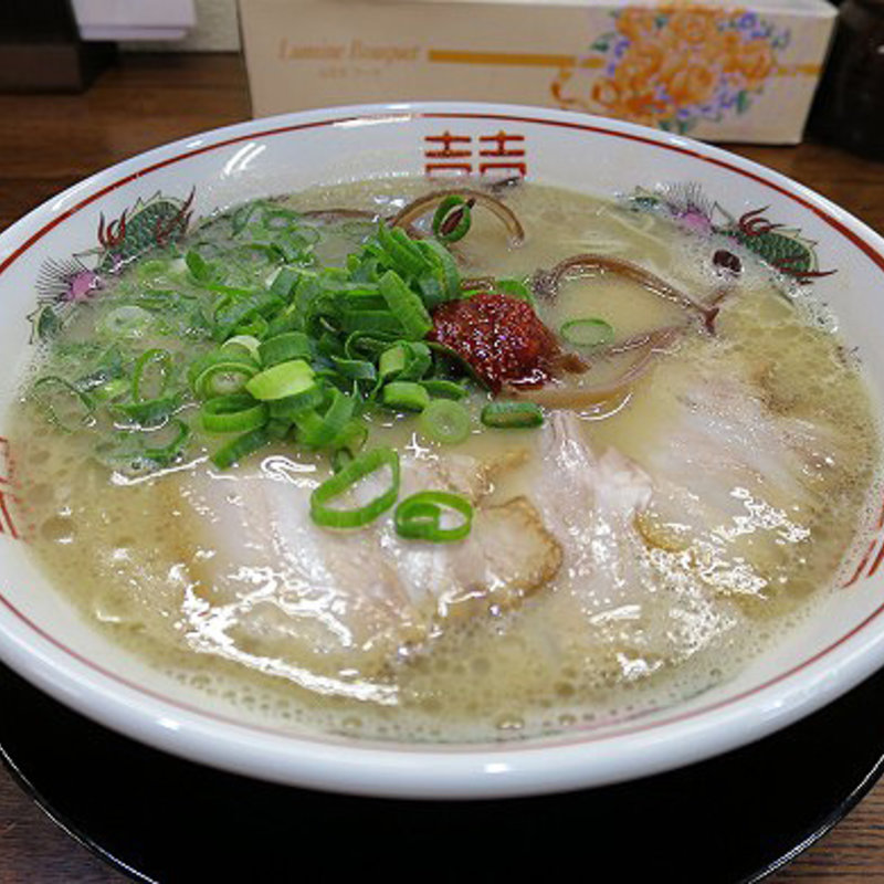 久留米の龍とんこつラーメン(一生懸麺 京橋南店)