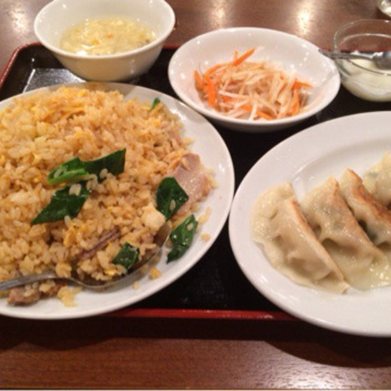 炒飯と餃子のセット(一番餃子)