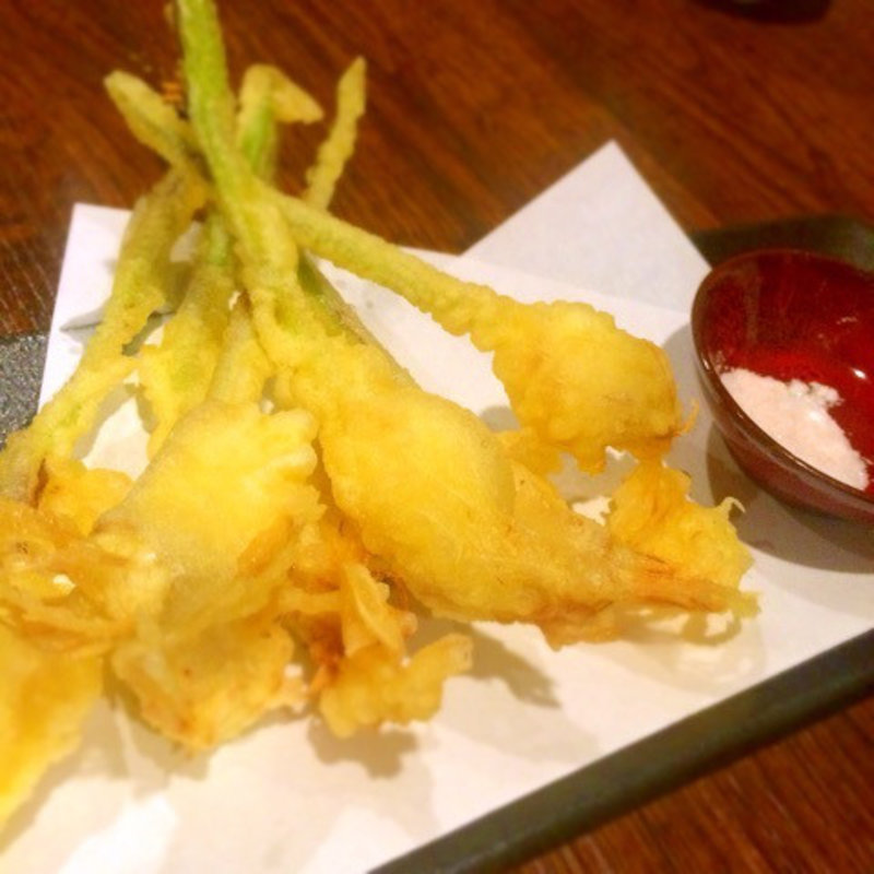 乙姫にんにくの天婦羅(一粋 )