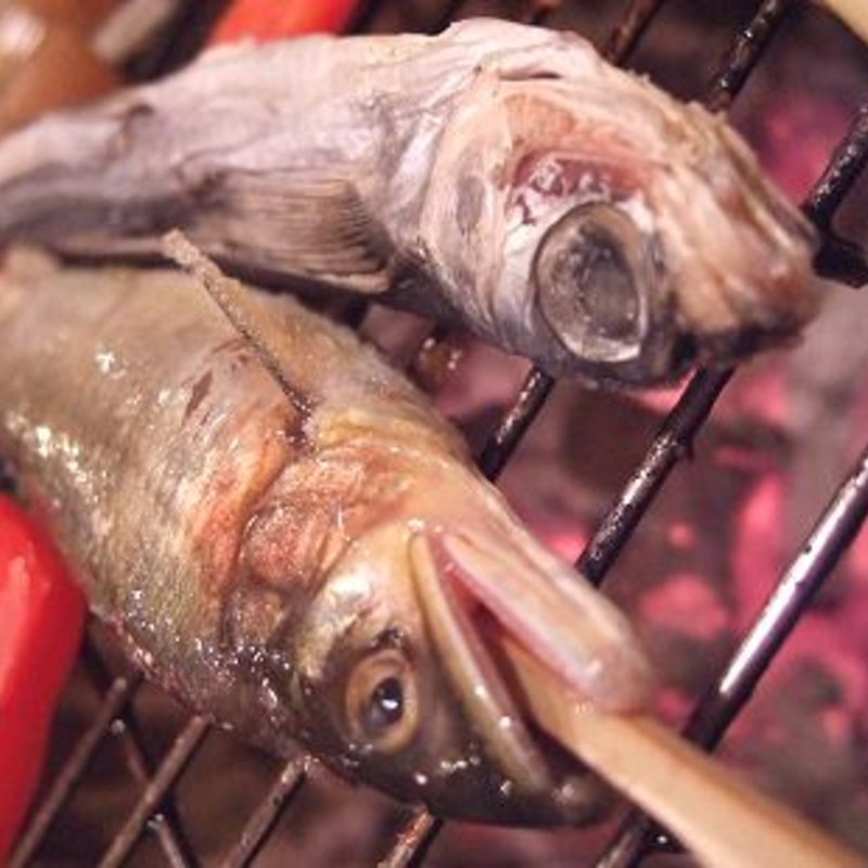 七輪炭火焼き(七輪炭火焼 ひら山)