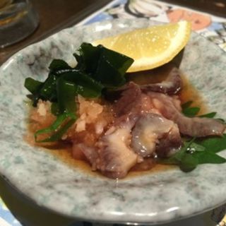 ナマコ酢(神戸海鮮居酒屋 三ノ宮高架下市場)