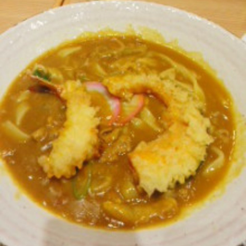 天ぷらカレーきしめん(三丁目 )