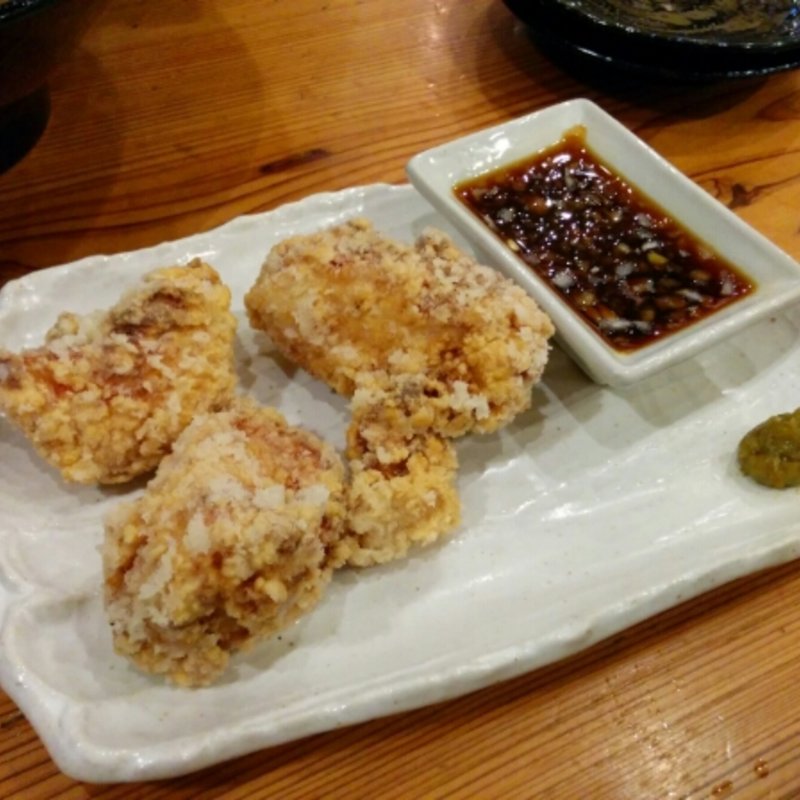 錦爽鶏の唐揚げ(三代目らーめん処 まるは 極KIWAMI 船橋店)