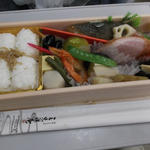 銀鮭弁当