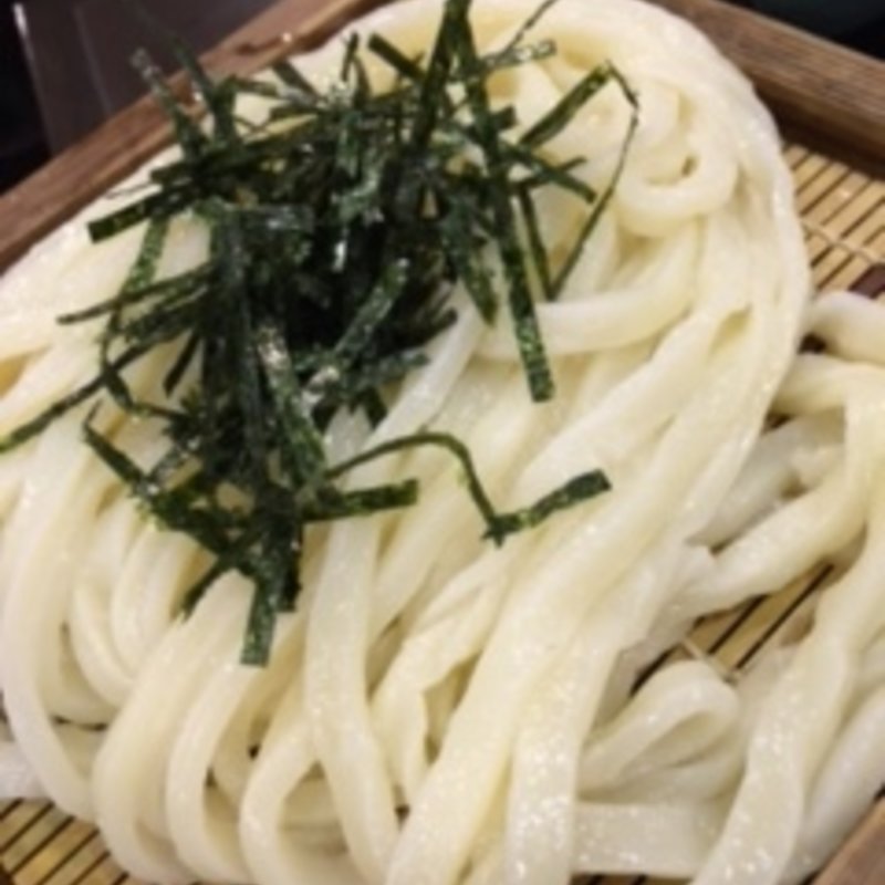 ざるうどん(三国一 西口店)