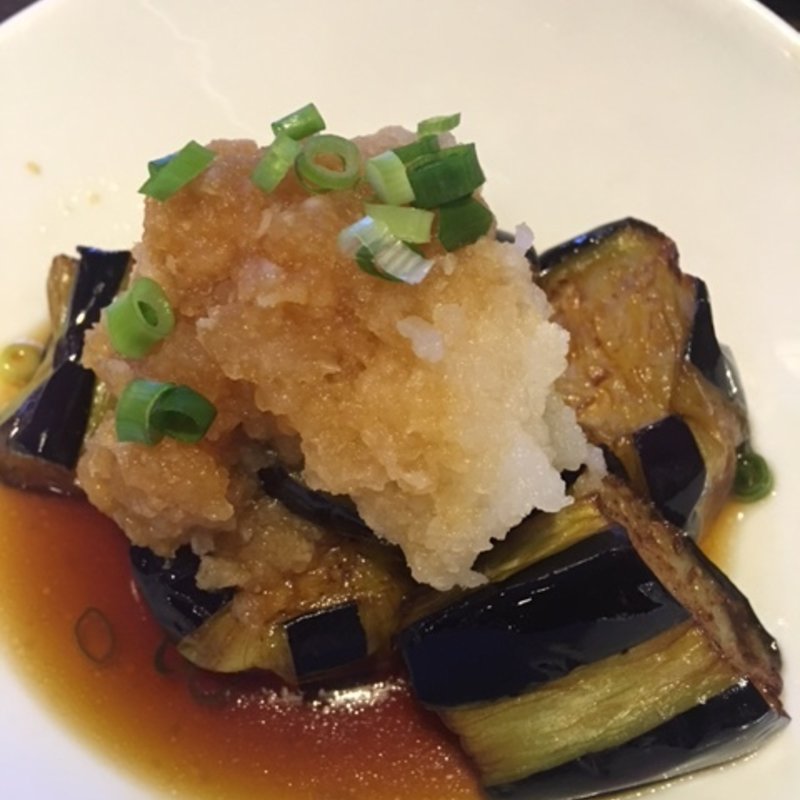 揚げなすポン酢(三国一 西口店)