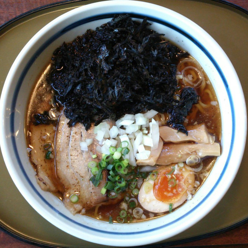 磯海苔しょうゆらーめん(三宝亭 東海店)