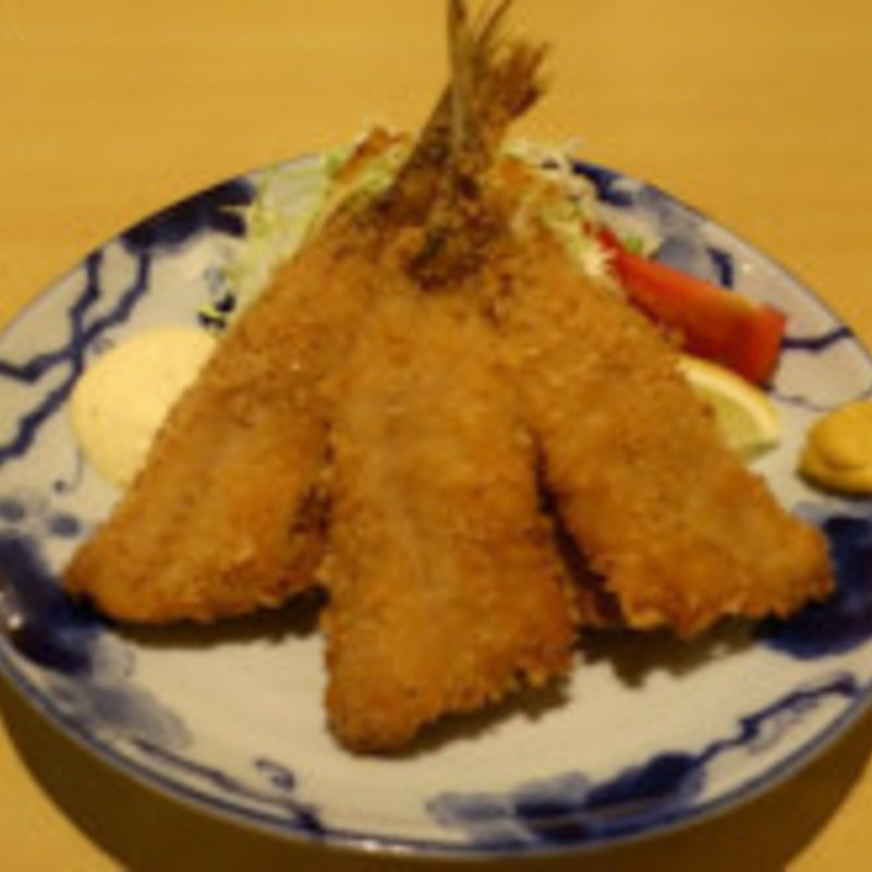 アジフライ定食(津之国屋三惚)